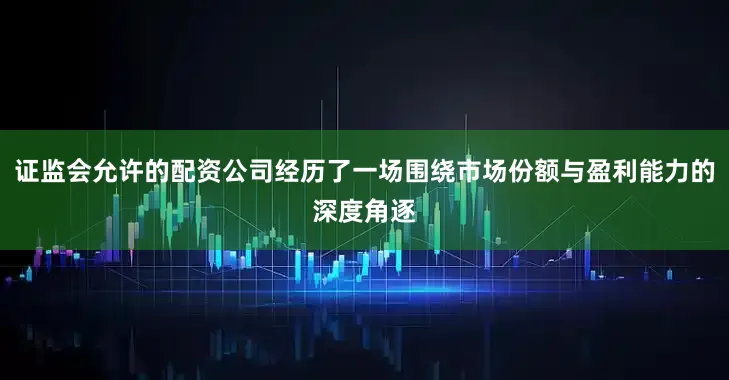 证监会允许的配资公司经历了一场围绕市场份额与盈利能力的深度角逐